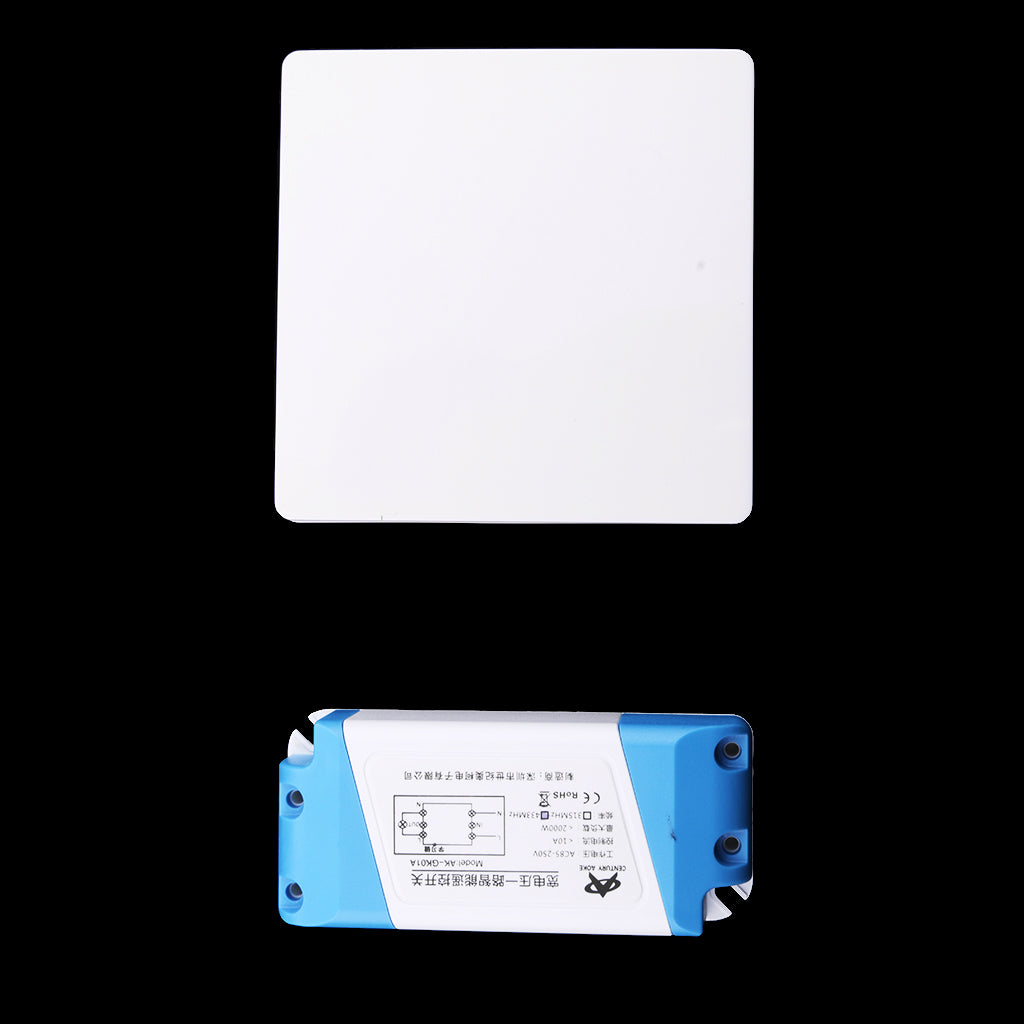 AC85V-250V Universal 1 CH Wireless Remote Control Switch for LED Light Blue