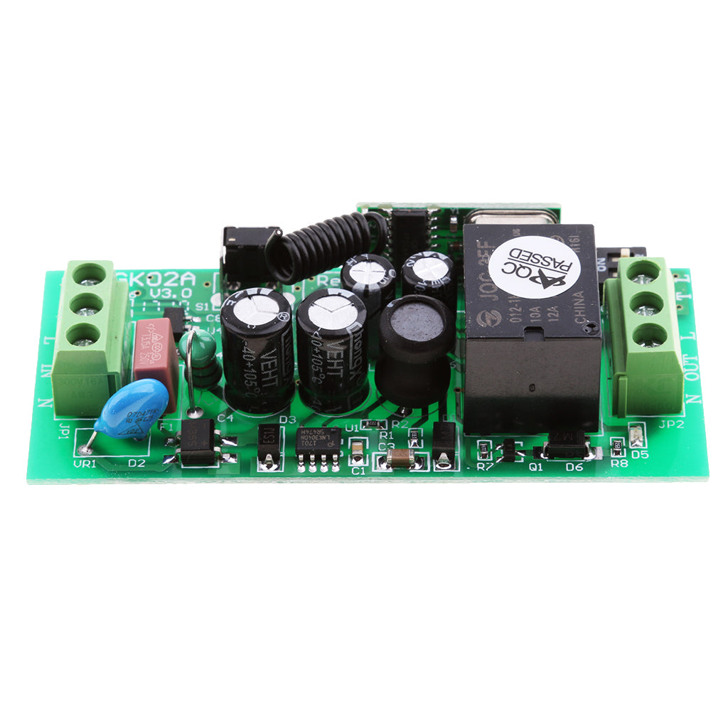 AC85V-250V Universal 1 CH Wireless Remote Control Switch for LED Light 02A