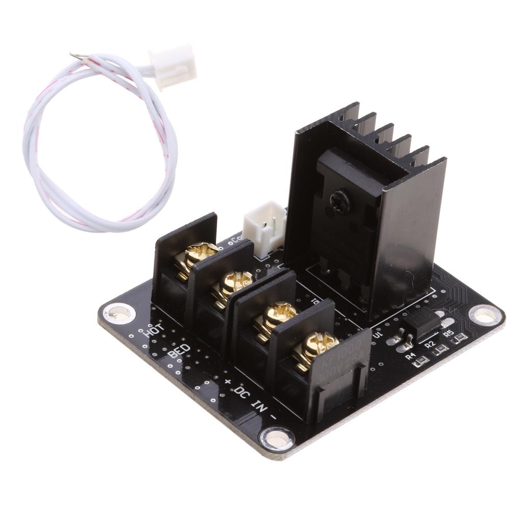 Heated Bed Power Module Power Expansion Board MOS Tube MOSFET for 3D Printer