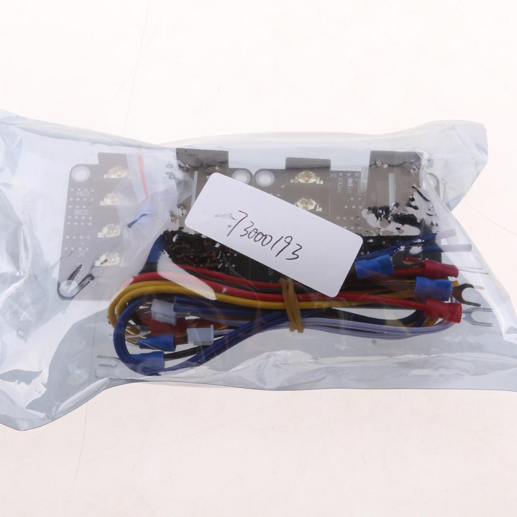 2 Pieces Heat Bed Power Module Expansion Hot Bed MOS MOSFET Tube for 3D Printer