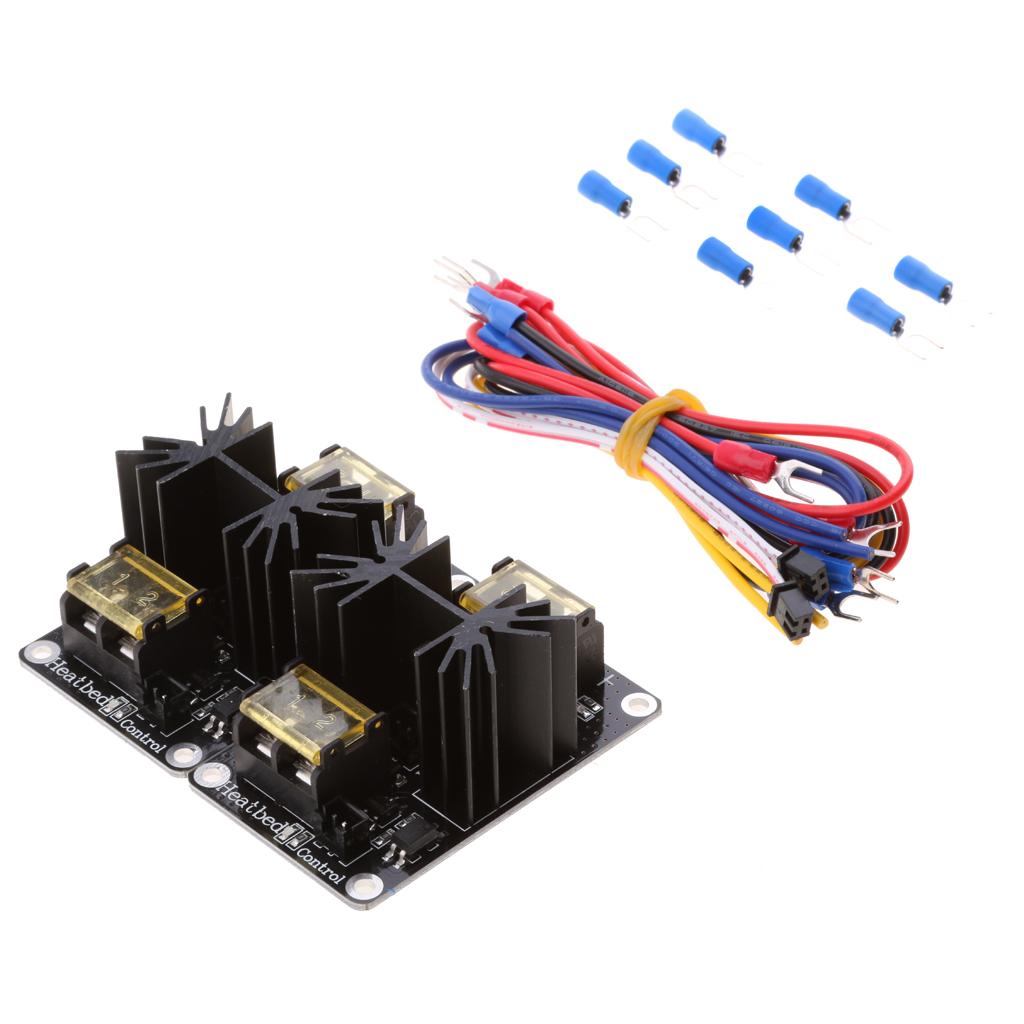 3D Printer Heated Bed Power Module High Current Load Power Expansion Board