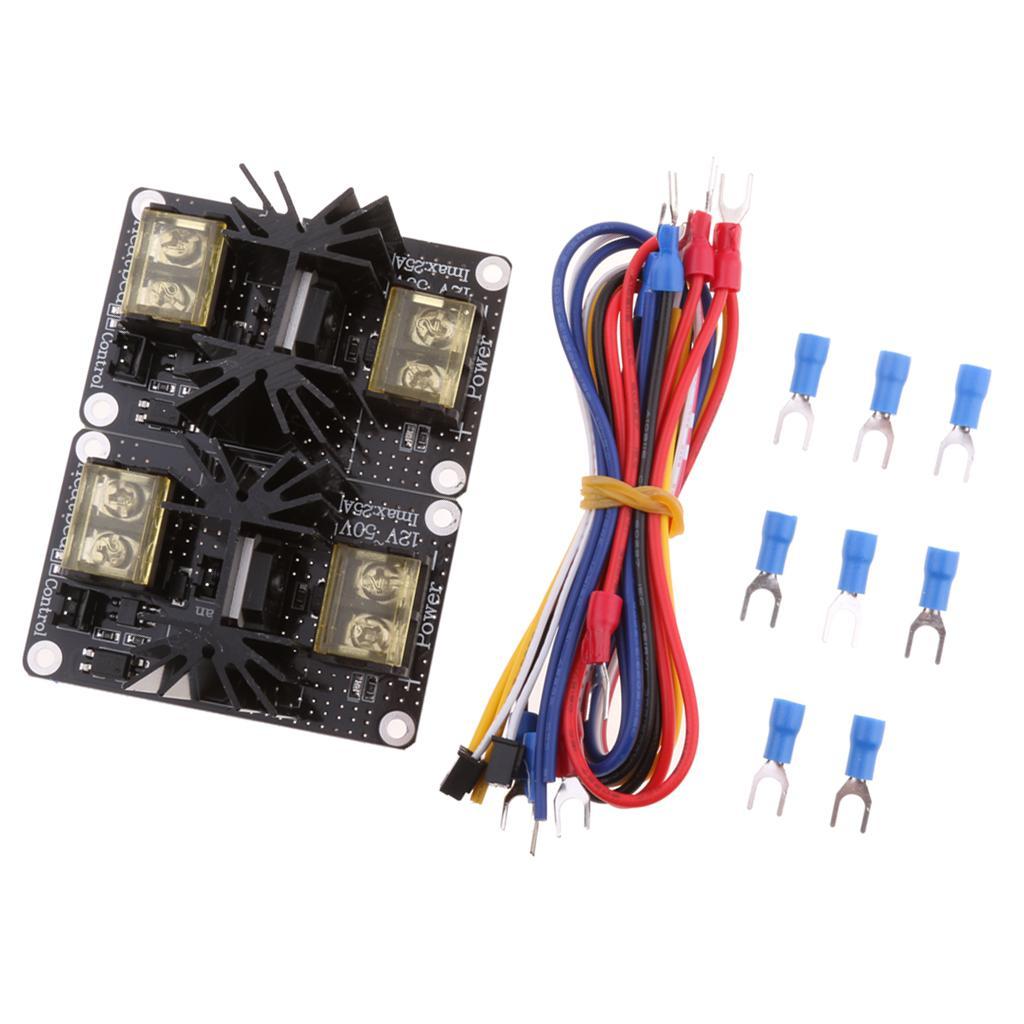 3D Printer Heated Bed Power Module High Current Load Power Expansion Board