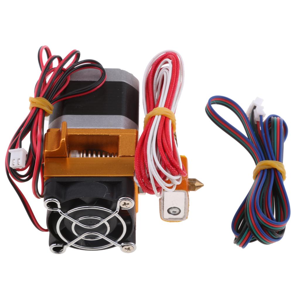 MK8 Extruder Hotend 0.4mm Nozzle Print Head for Prusa i3 3D Printers