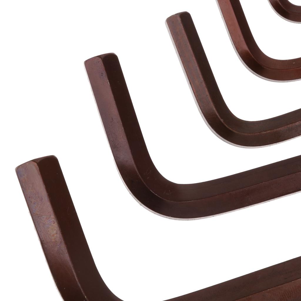 9Pcs Long Arm Metric Ball End Hex Key Wrench Set Hexagon Wrench / L-Wrench