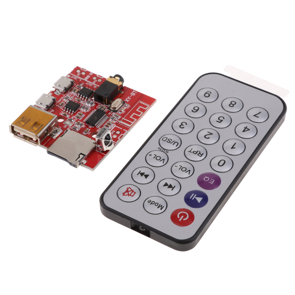 Wireless Bluetooth MP3 Decoder Board Audio Module USB TF Radio For Car