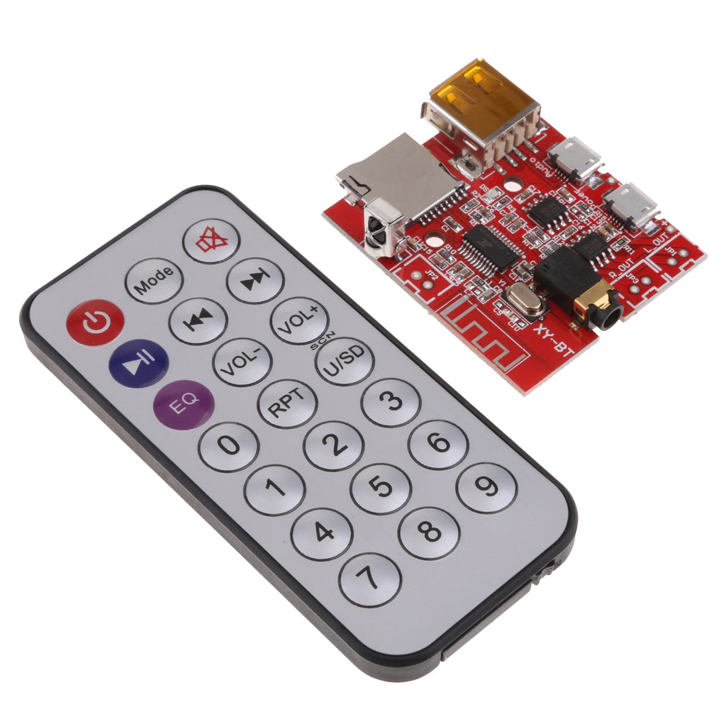 Wireless Bluetooth MP3 Decoder Board Audio Module USB TF Radio For Car