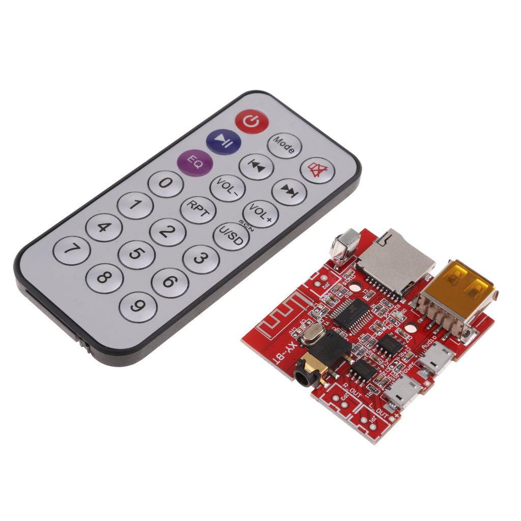 Wireless Bluetooth MP3 Decoder Board Audio Module USB TF Radio For Car