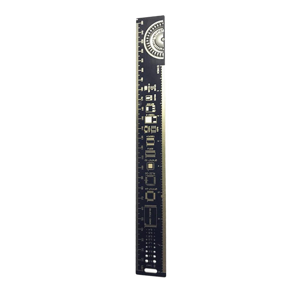 25CM PCB Ruler Measuring Tool PCB Reference Ruler For Electronic Engineer