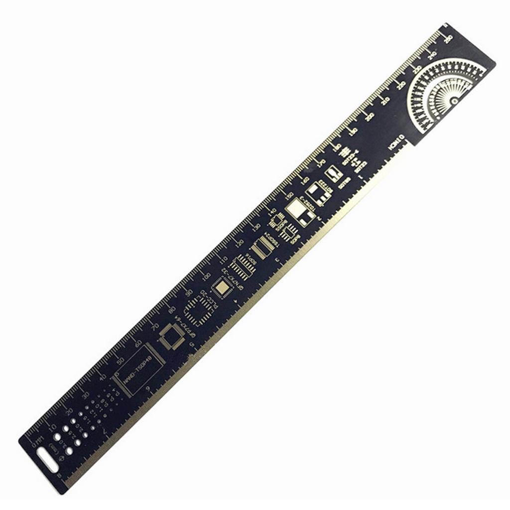 25CM PCB Ruler Measuring Tool PCB Reference Ruler For Electronic Engineer
