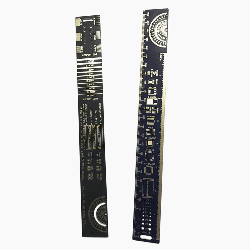 25CM PCB Ruler Measuring Tool PCB Reference Ruler For Electronic Engineer