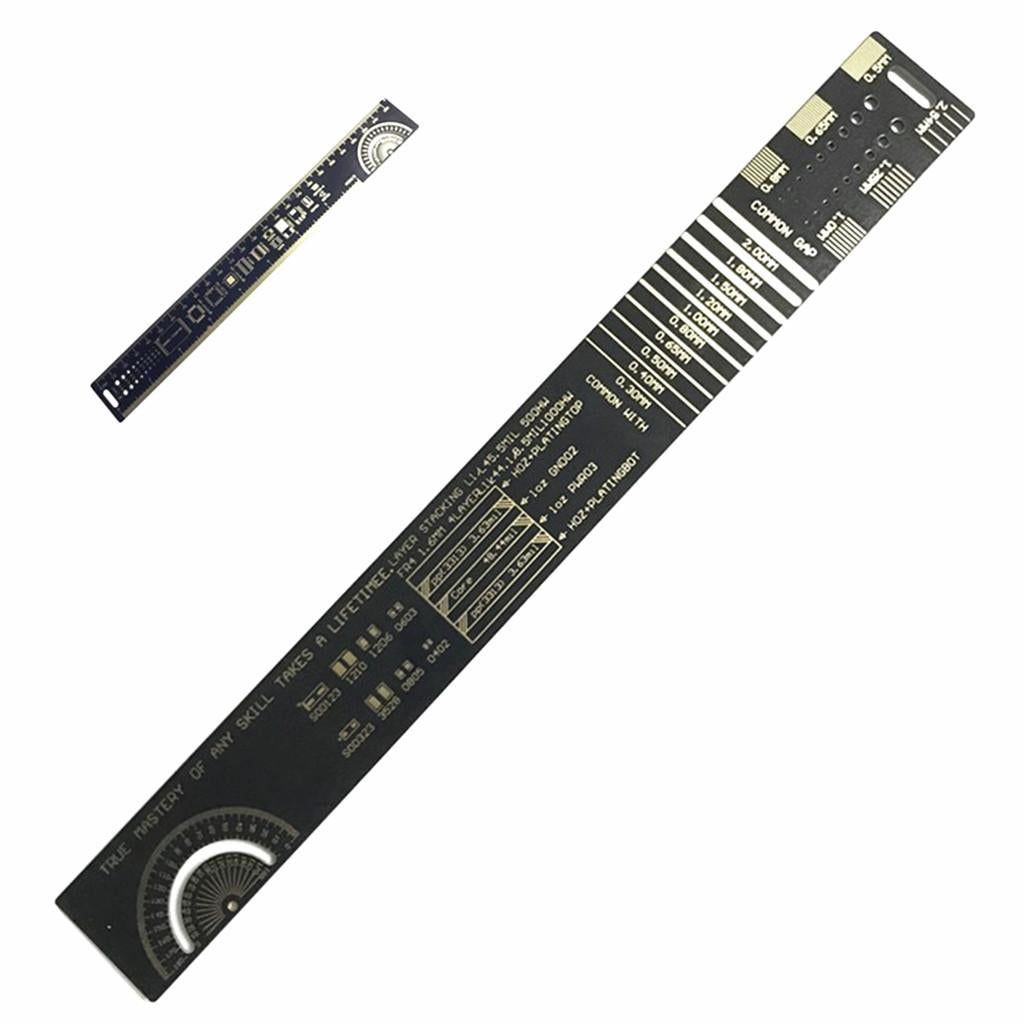25CM PCB Ruler Measuring Tool PCB Reference Ruler For Electronic Engineer