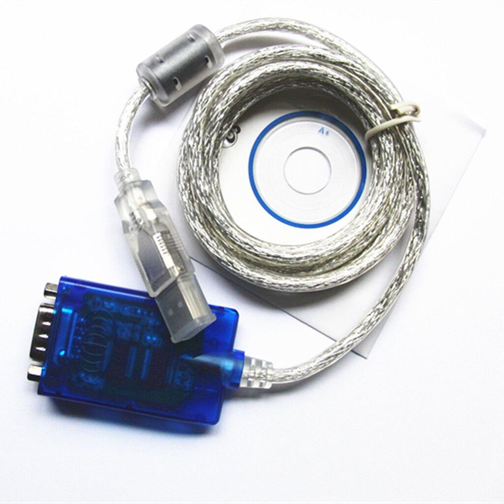USB 2.0 to RS232 Serial DB9 9 pin Male Converter Adapter 150cm Cable with CD