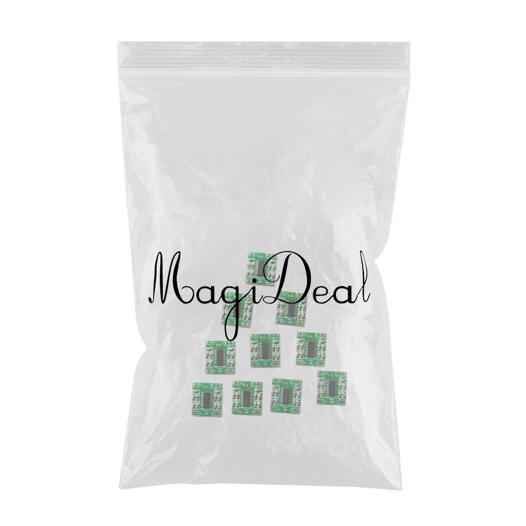 10PCS 2-CH 2 x 3W PAM8403 Class D Digital Power Audio Amplifier Board USB DC