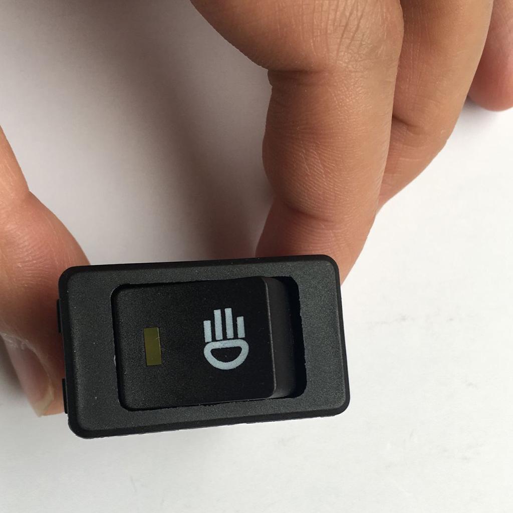 ASW-17D 35A 12V LED Car Toggle Switch Light On-off Control yellow light