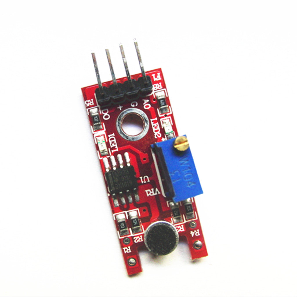 Red High Sensitivity Sound Microphone Sensor Detection Module Board for Arduino