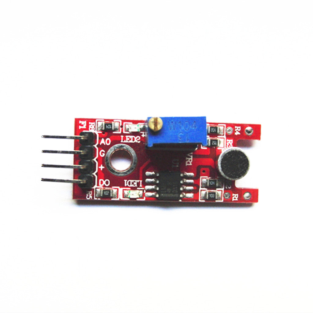 Red High Sensitivity Sound Microphone Sensor Detection Module Board for Arduino