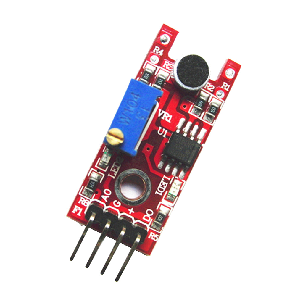 Red High Sensitivity Sound Microphone Sensor Detection Module Board for Arduino