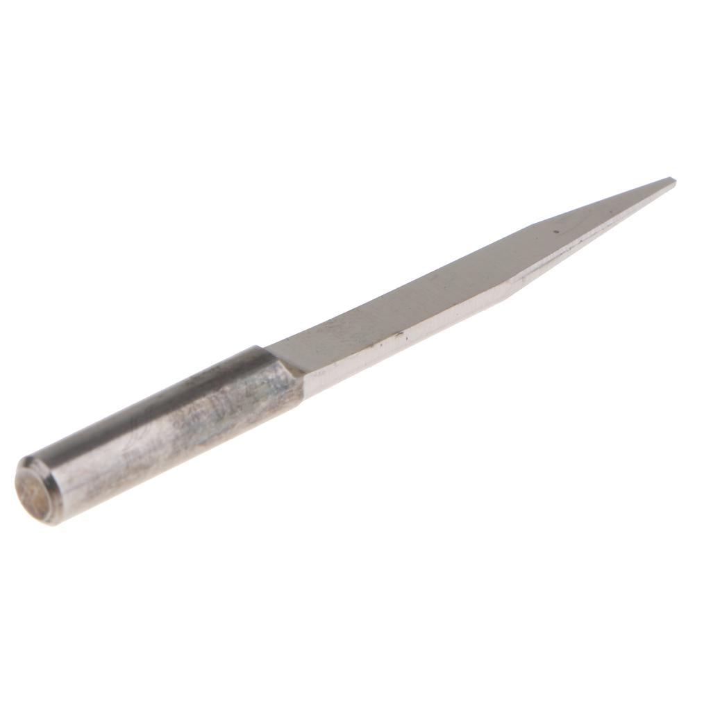 10 Piece 4mm Wood Milling Carving Cutter Flat Cutter Carved 15 Degree 1.0mm