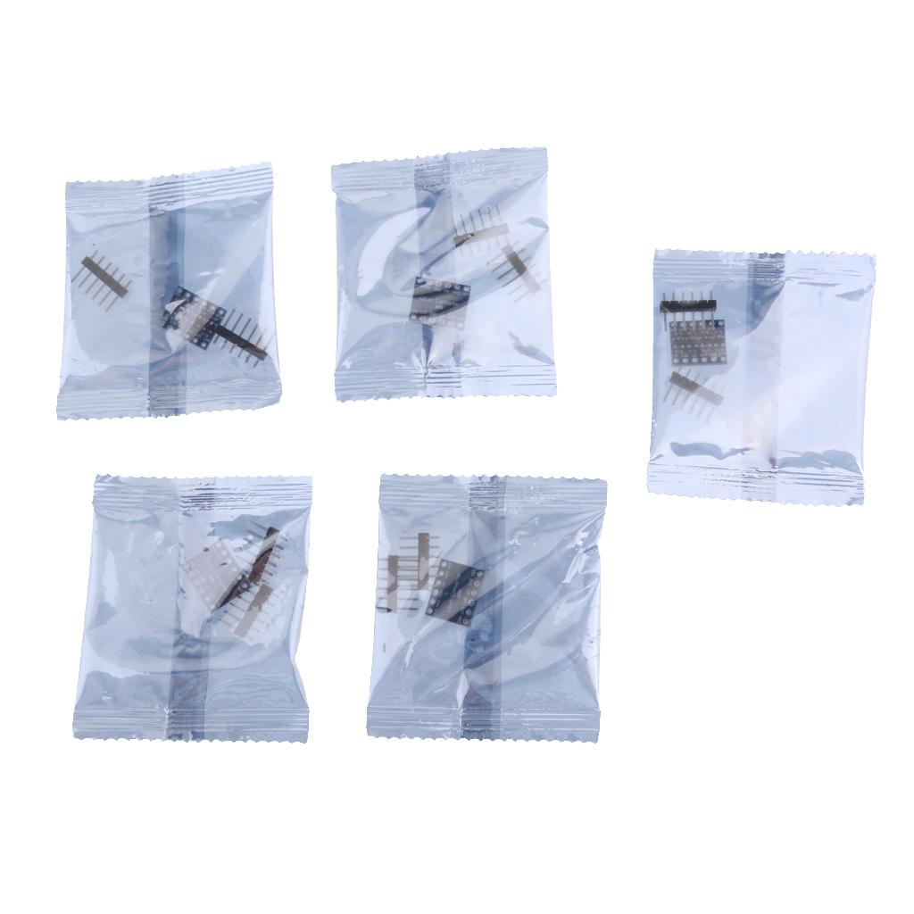 5pc IIC I2C Logic Level Converter Bi-Directional Module 5V to 3V For Arduino