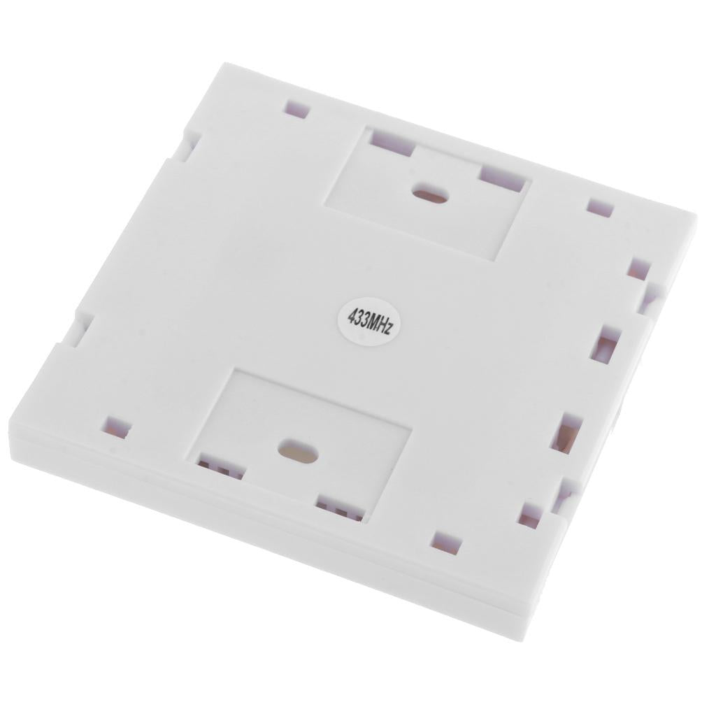 1 Gang Home 86 Wall Light Wireless Remote Control Switch Push Button Switchs