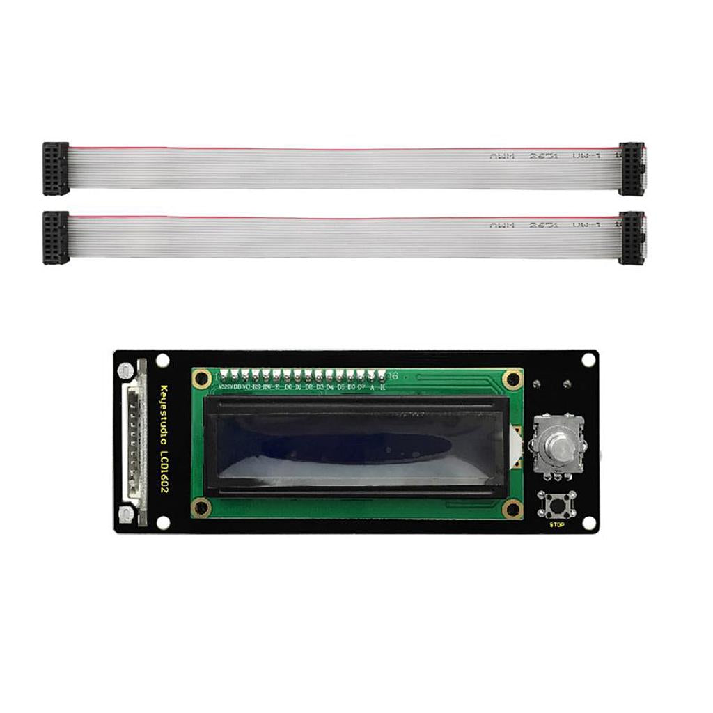 3D Reprap Keyestudio LCD1602 Module 16x2 Character LCD Panel Controller