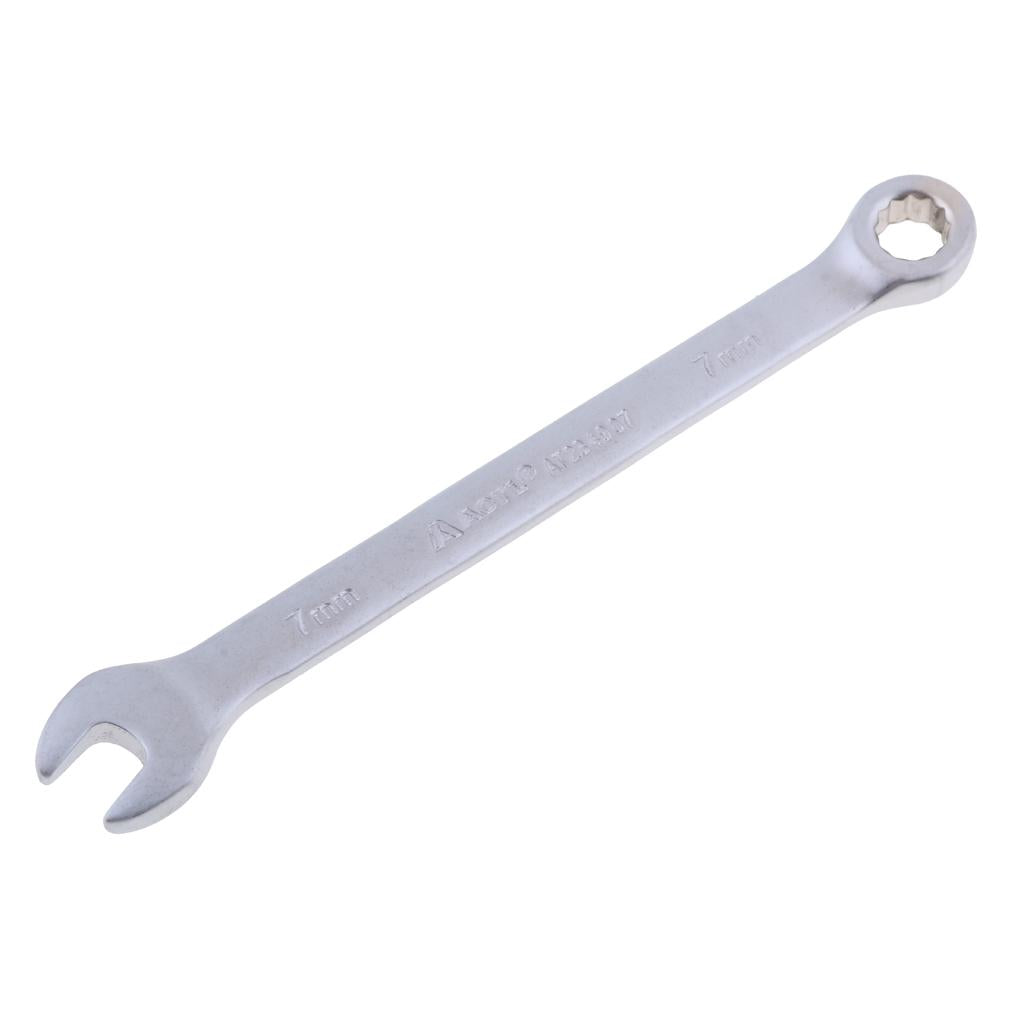 Combination Wrench Spanner Ratchet Open Ring Tool Mechanic Garage DIY 7mm