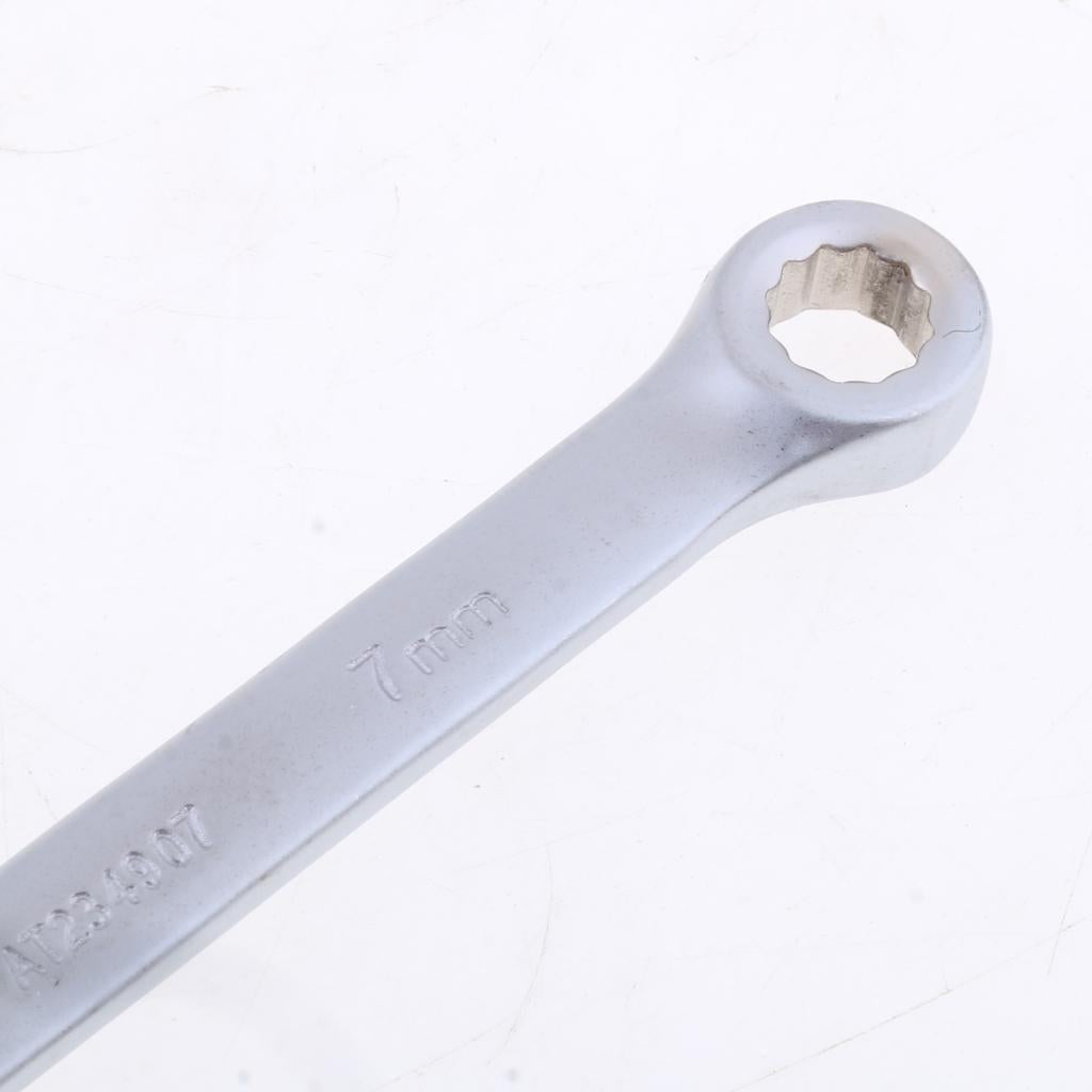 Combination Wrench Spanner Ratchet Open Ring Tool Mechanic Garage DIY 7mm