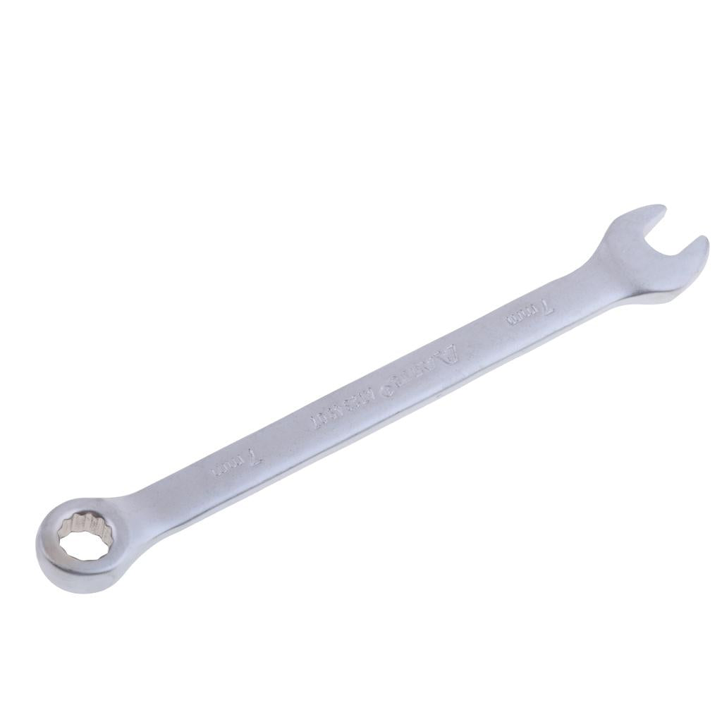 Combination Wrench Spanner Ratchet Open Ring Tool Mechanic Garage DIY 7mm