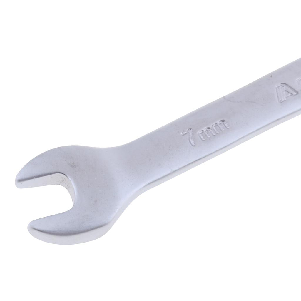 Combination Wrench Spanner Ratchet Open Ring Tool Mechanic Garage DIY 7mm