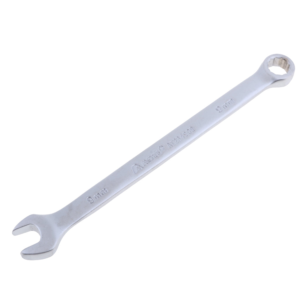 Combination Wrench Spanner Ratchet Open Ring Tool Mechanic Garage DIY 9mm