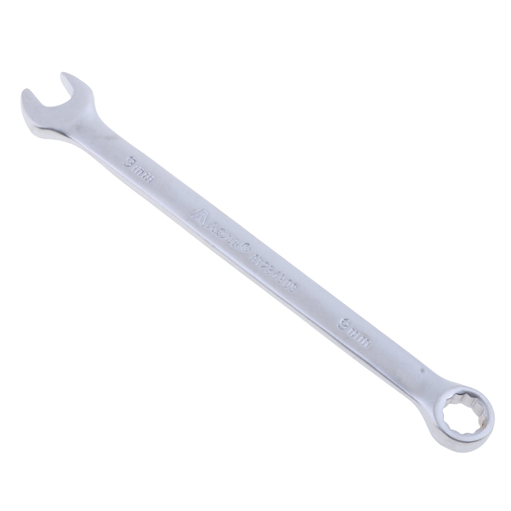 Combination Wrench Spanner Ratchet Open Ring Tool Mechanic Garage DIY 9mm