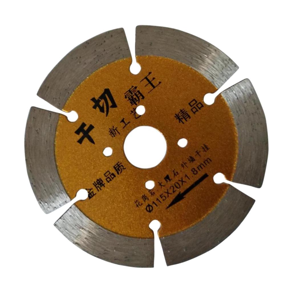 115mm 4.5inch Diamond Saw Blade Cutting Disc Marble Granite Dry Cut Gold