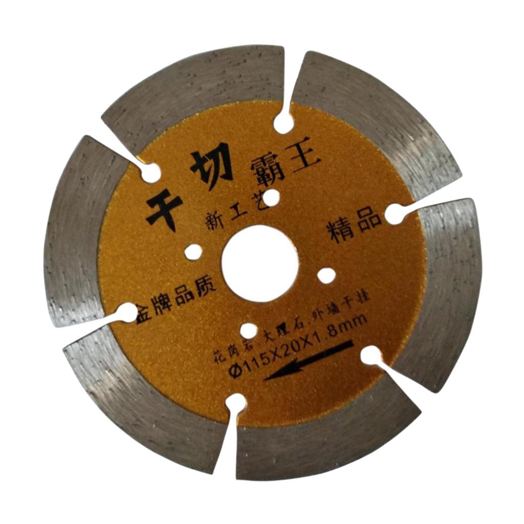 115mm 4.5inch Diamond Saw Blade Cutting Disc Marble Granite Dry Cut Gold