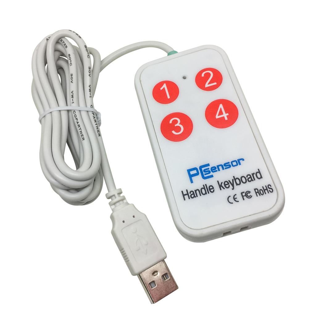 USB Handheld Keyboard 4 Buttons for PADS Drawing Shortcut Key