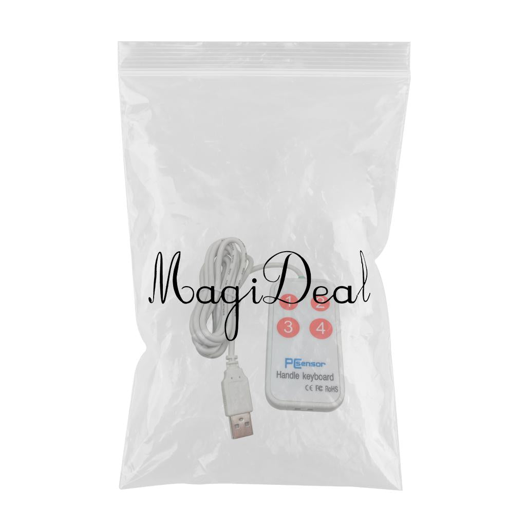 USB Handheld Keyboard 4 Buttons for PADS Drawing Shortcut Key