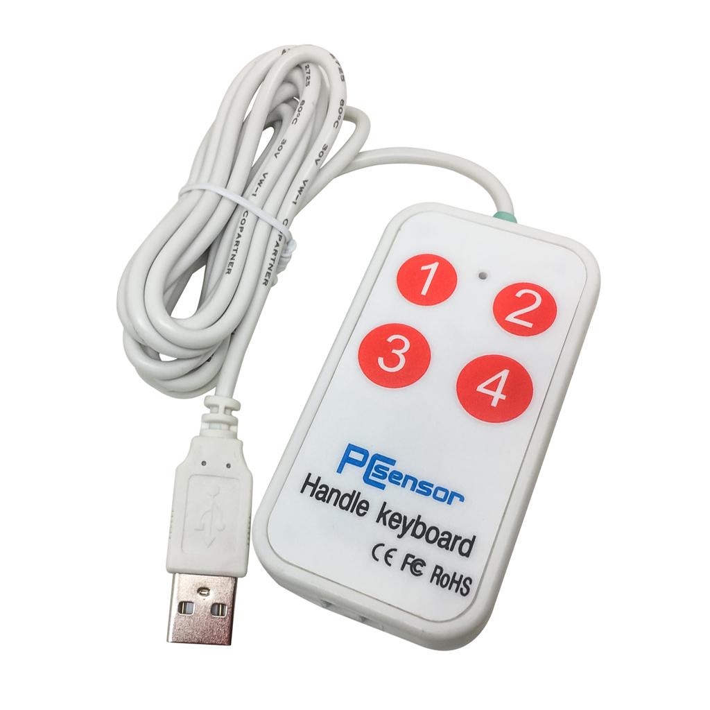 USB Handheld Keyboard 4 Buttons for PADS Drawing Shortcut Key