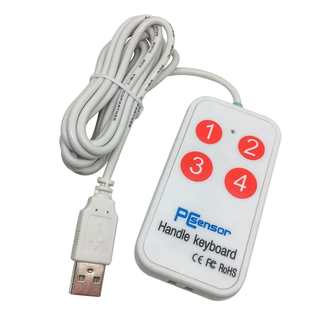 USB Handheld Keyboard 4 Buttons for PADS Drawing Shortcut Key