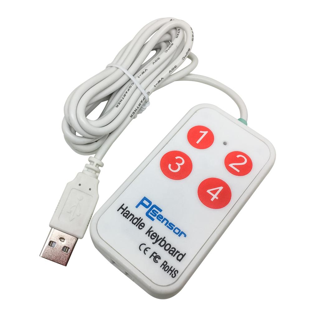 USB Handheld Keyboard 4 Buttons for PADS Drawing Shortcut Key