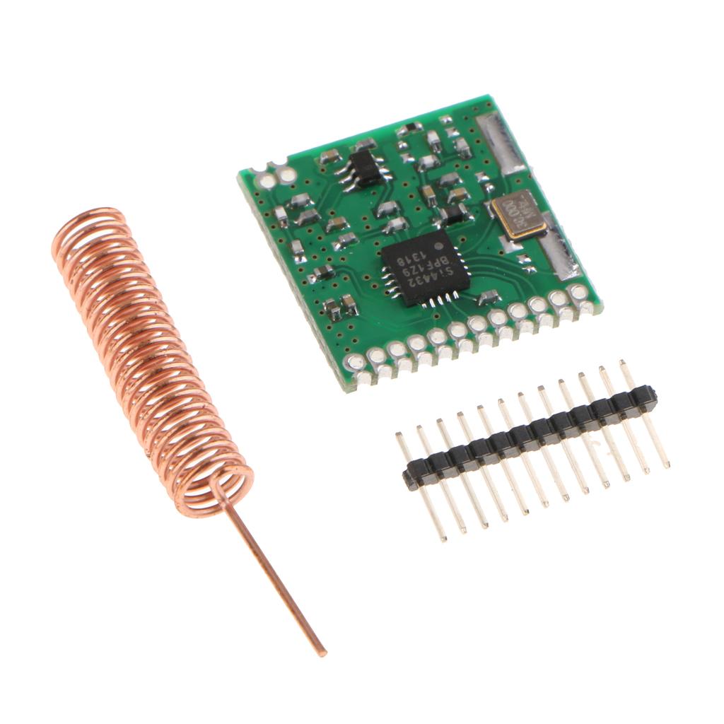 SI4432 433MHz Wireless RF Transceiver Communication Module Distance 1000M