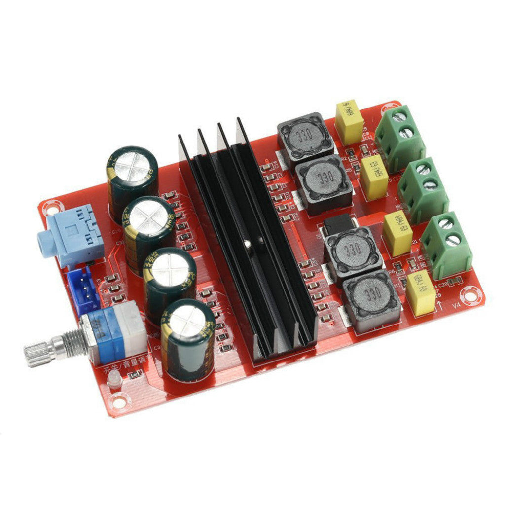 TPA3116 D2 2x100W Dual Channel Digital Audio Amplifier Board Module 12-24V