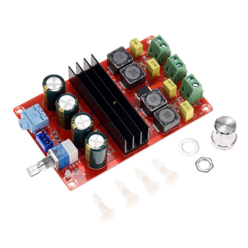 TPA3116 D2 2x100W Dual Channel Digital Audio Amplifier Board Module 12-24V