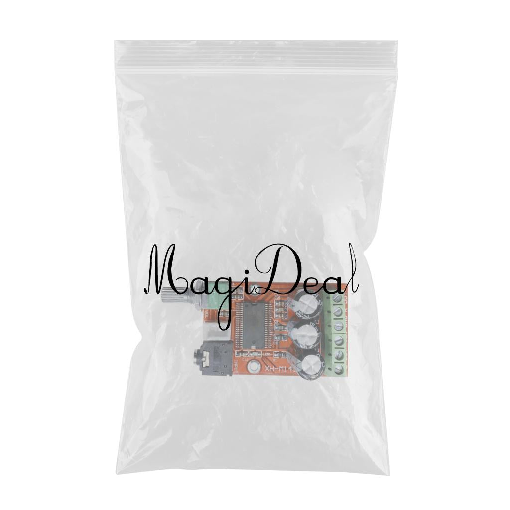 12W+12W Dual Channel Digital Audio Amplifier Class D Power Board DC 12V