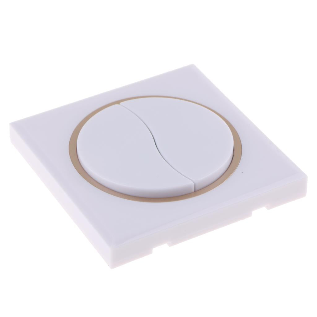 Wireless Remote Control Light Switch With Manual Button 433MHZ AC85V-250V Manual + Remote Control Function