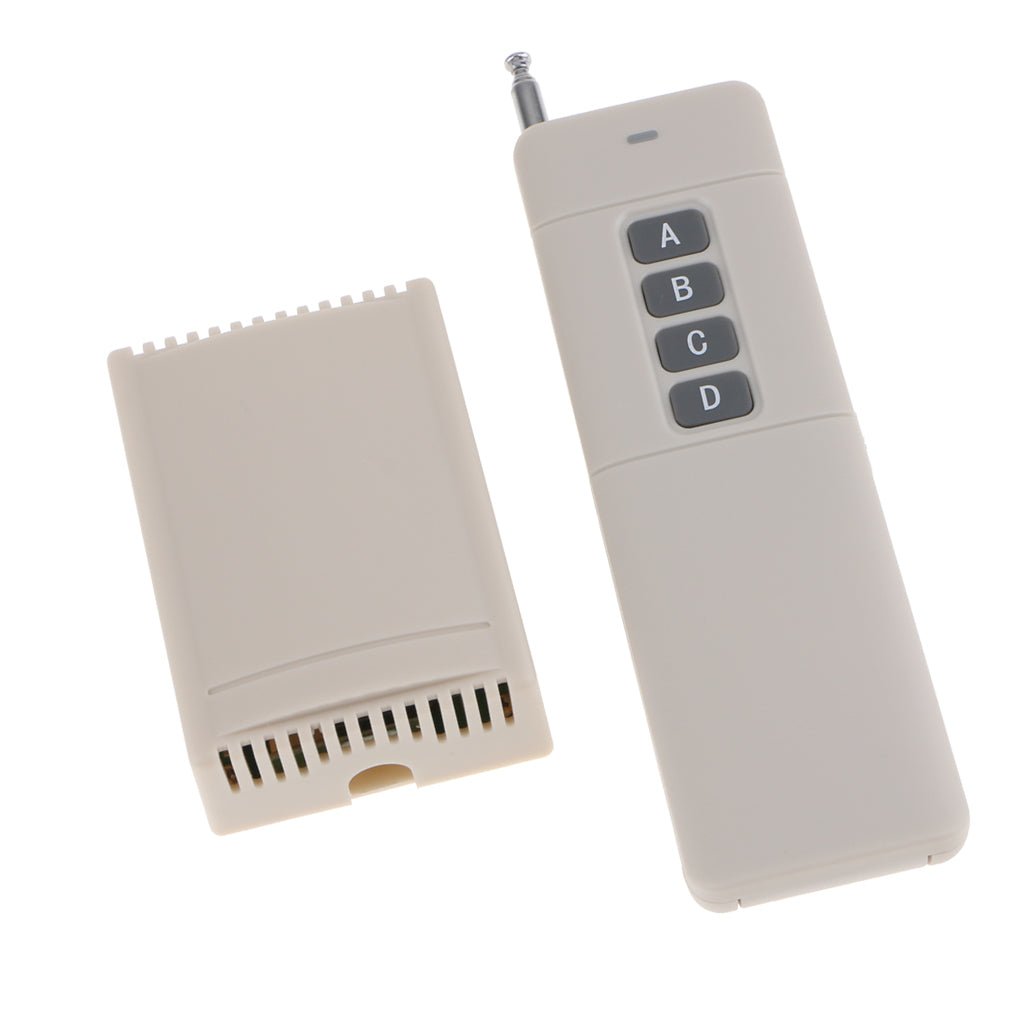 4CH Wireless Remote Control Relay Switch for Car Light, 4-key remote control