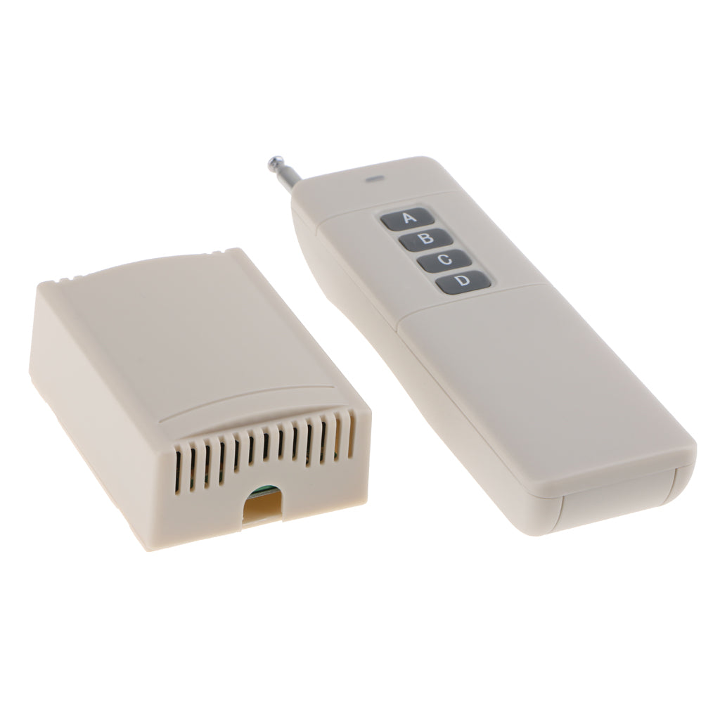 4CH Wireless Remote Control Relay Switch for Car Light, 4-key remote control