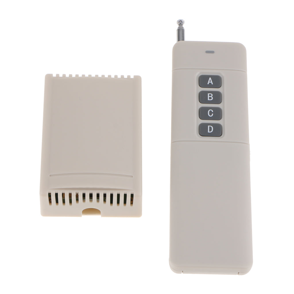 4CH Wireless Remote Control Relay Switch for Car Light, 4-key remote control