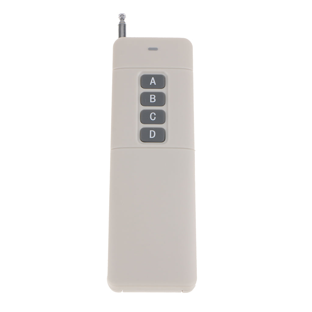 4CH Wireless Remote Control Relay Switch for Car Light, 4-key remote control