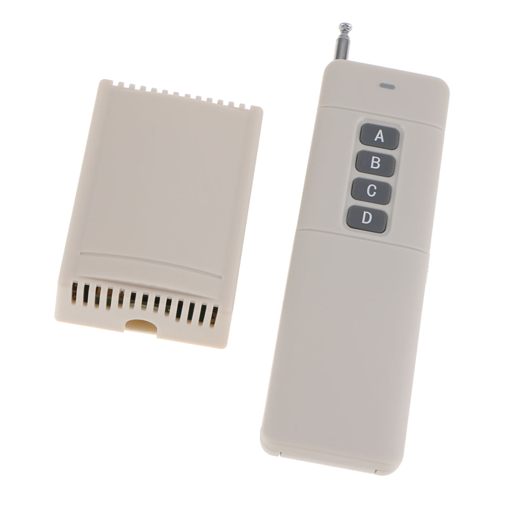 4CH Wireless Remote Control Relay Switch for Car Light, 4-key remote control