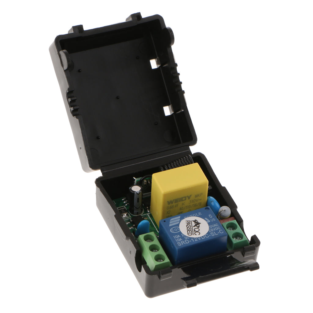 433MHz AC220V LED Wireless Remote Control Switch Transmitter Relay Receiver