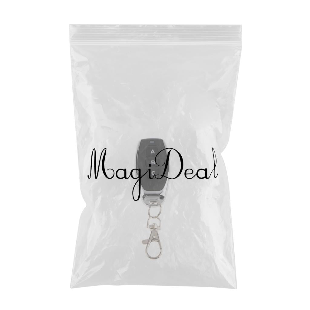 433Mhz Alarm Cloning Garage Door Remote Control Key Three Buttons Universal